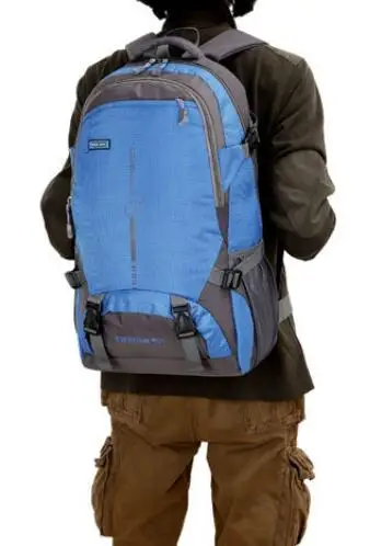 45L мужской водонепроницаемый рюкзак унисекс Дорожная Спортивная Сумка для альпинизма, пешего туризма, альпинизма, кемпинга, рюкзак для мужчин