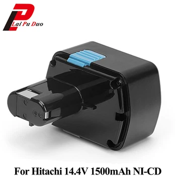 

14.4V 1500mAh NI-CD Rechargeable Power Tool Battery For Hitachi DS14DVF3 EB1412S EB1414 EB1414L EB1414S C-2 CJ14DL DH14DL