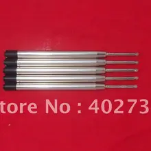 100 шт. penloverefill новые черные металлические гелевые чернила заправка 0,5 мм, PK стиль, pK jotter ручка заправка