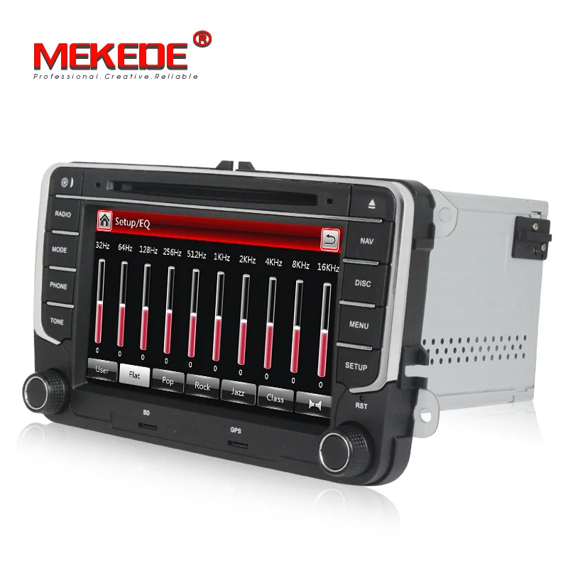 Perfect free shipping Original frame  car DVD Player For VW/Volkswagen/SAGITAR/JATTA/POLO/BORA/GOLF V Navigation With GPS BT Radio Maps 4