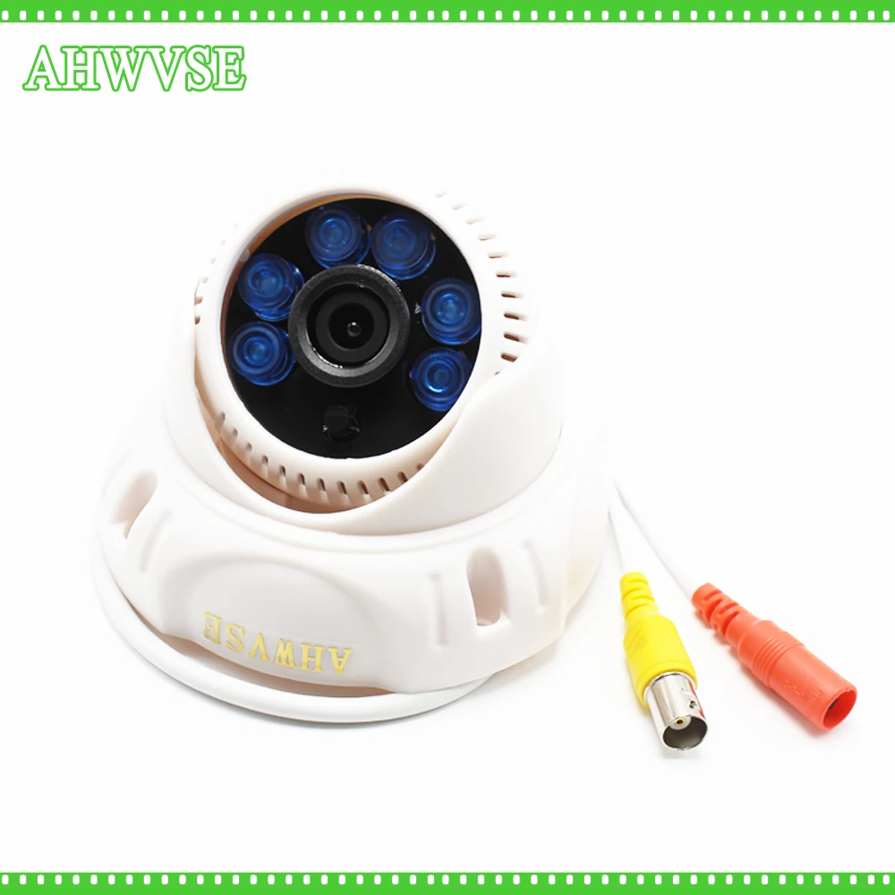 

AHWVSE HD View 2.0MP AHD 1080P Indoor CMOS Sensor Wide Angle 3.6mm Fixed Lens CCTV IR Dome Camera