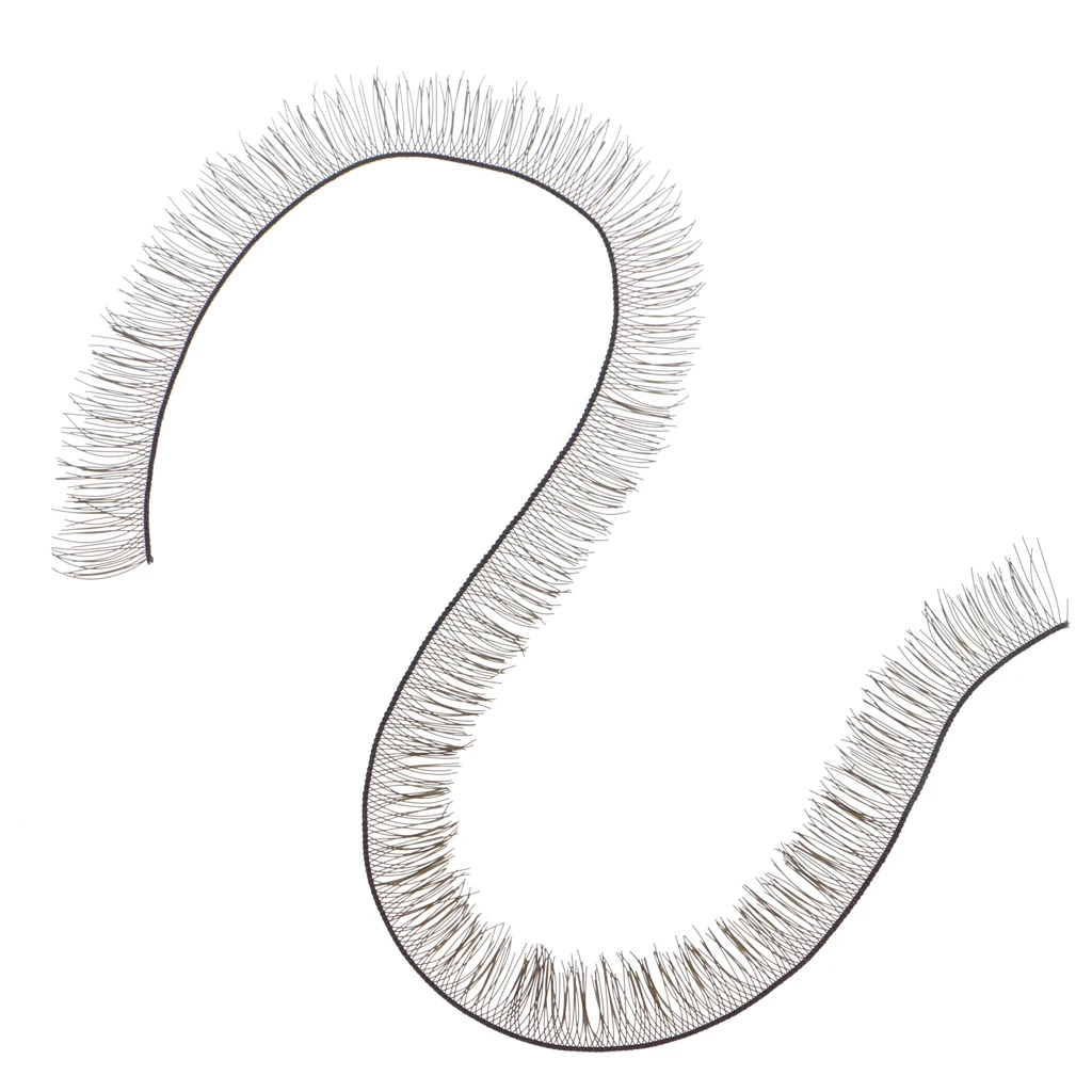 200Pcs Soft Plastic False Eyelashes Eyelash Strips for BJD Baby Dolls Eye Make up 200*8mm Various Colored
