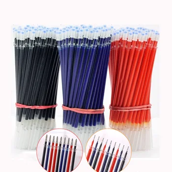 

20Pcs/lot Classic Bullet Needle Tip Blue Red Black Ink Gel Pen Refills Replaceable Refill for Students Office School Supplies