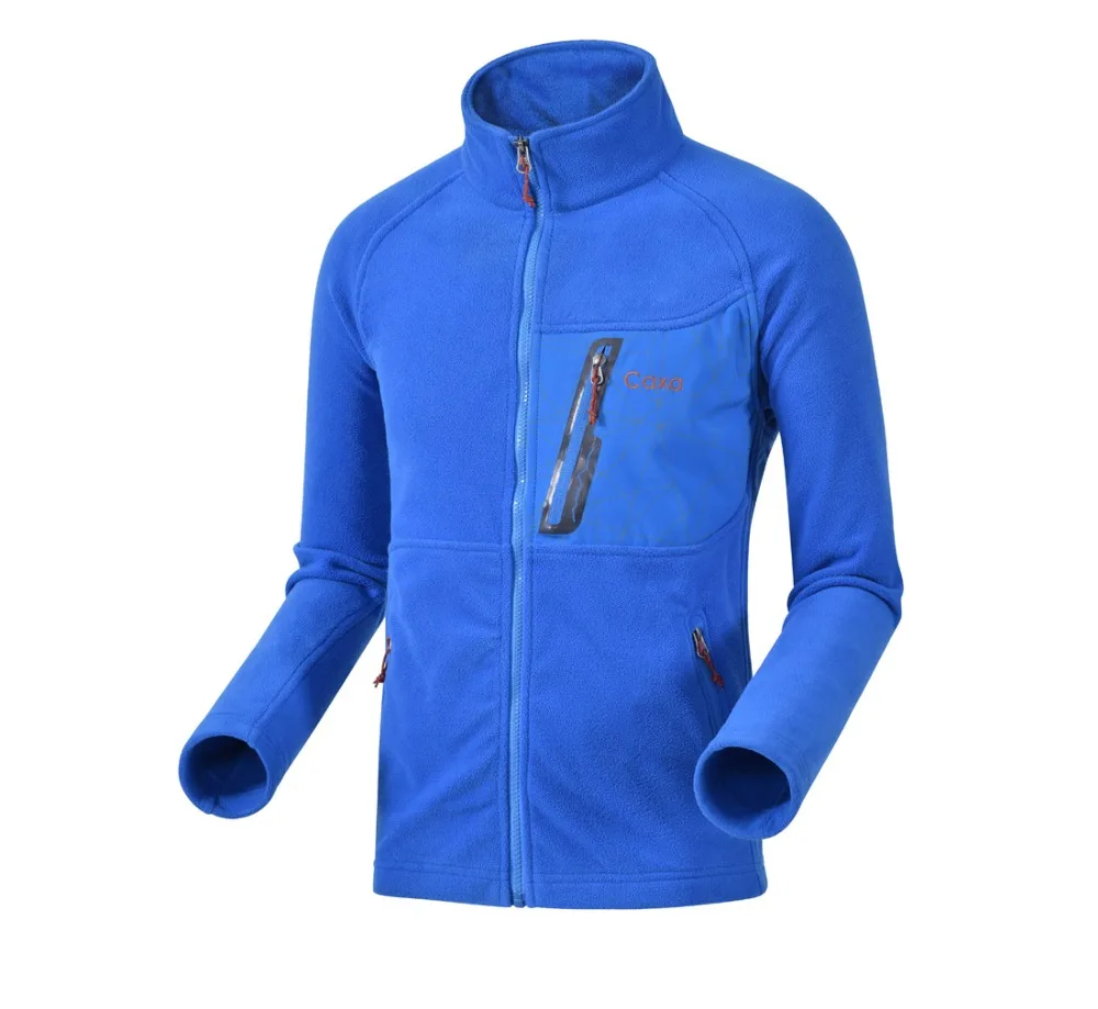 2016 New Polartec Brand Hiking Fleece Jacket Men Windproof Thermal