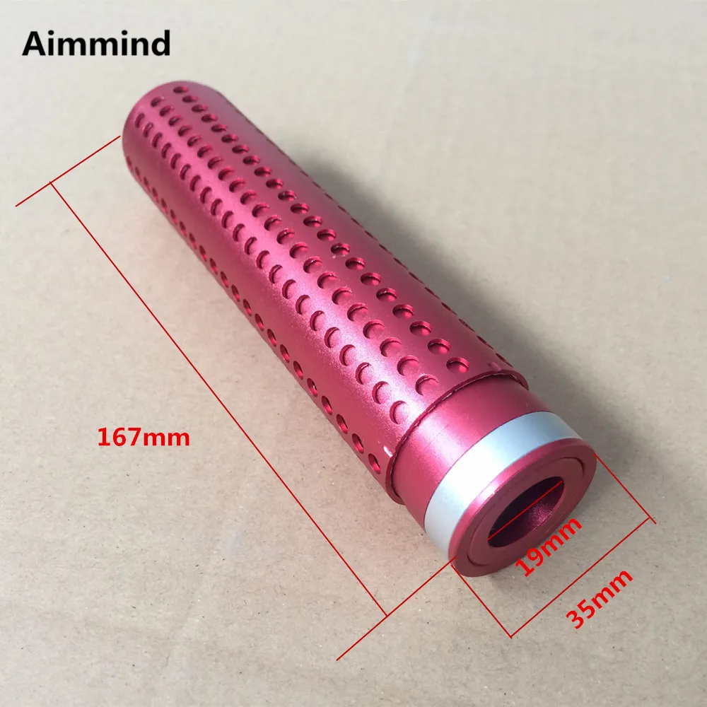 

Adjustable Silencer Muffler for M4 & Glock General refittings Front Tube Back Part Grip toy gun accessories for Outdoor hunting