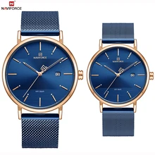 NAVIFORCE Top Brand Luxury Men Quartz Watches Women Steel Waterproof Casual Date Couple Clock Male Wrist Watch Relogio Masculino NAVIFORCE Top Brand Luxury Men Quartz Watches Women Steel Waterproof Casual Date Couple Clock Male Wrist Watch Relogio Masculino