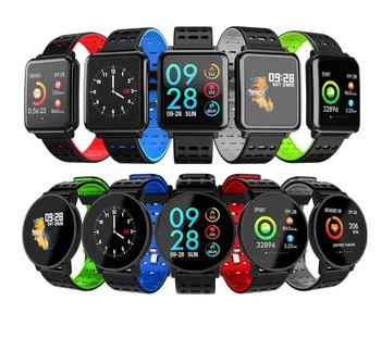 

BT4 Smart Fitness Wristband Heart Rate Blood Pressure Tracker Bracelet Multi function Wristband SMS Call Reminder Sleep Monitor