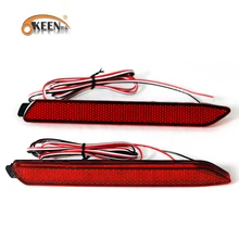 OKEEN для Toyota Camry 2009 2012 Светодиодный тормоз заднего бампера отражатель лампа хвост стоп для Innova/ISF/ GX470/RX300 стоп-сигналы