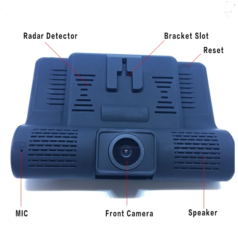 2 в 1(английский и русский) Голос 4," Автомобильный видеорегистратор камера радар детектор FHD 1080P dvr рекордер 3 способа Лен Лазерный Радар скорость лазера