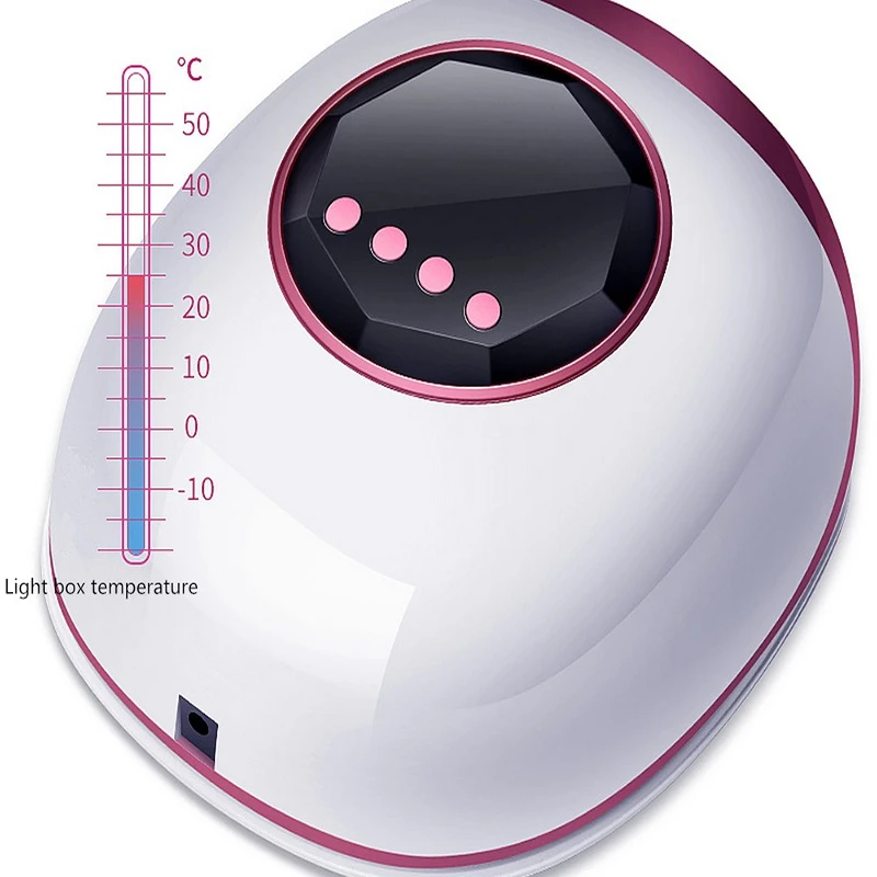 72W Quick Drying LED UV Lamp Nails Dryer Manicure Pedicure Auto Sensor Ice Lamps For Curing 3