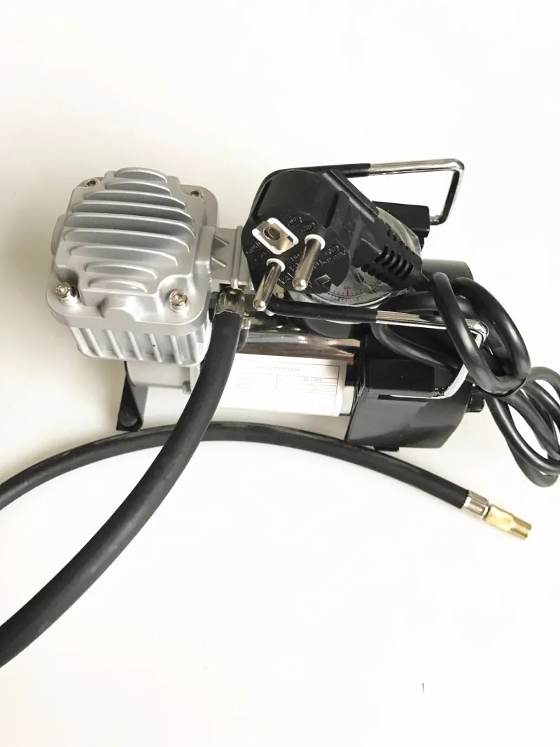 Воздушный компрессор сверхмощный AC 220 V/110 V 100 PSI 965 kpa Электрический насос для шин для авто велосипедов мотоциклов