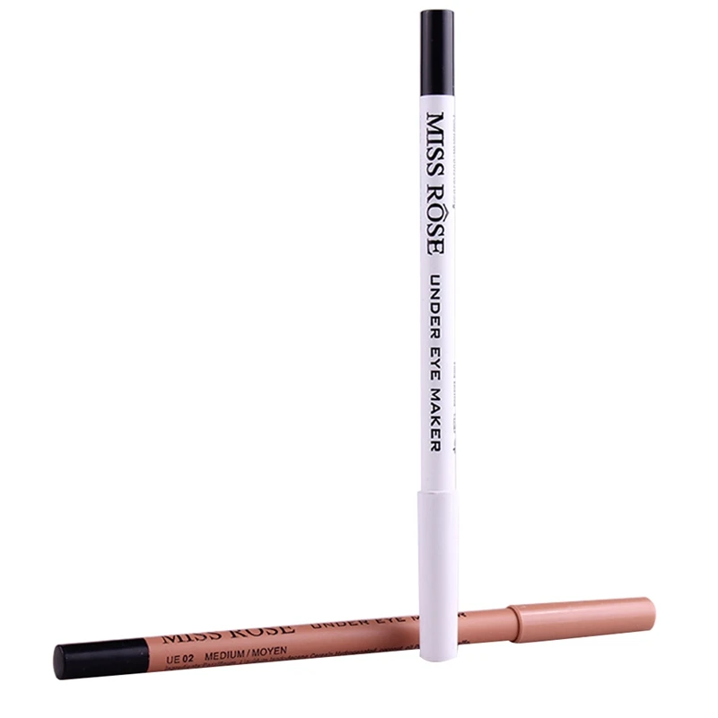 Профессиональный бренд Miss Rose карандаш под макияж для глаз пигмент белый телесный розовый Водостойкий карандаш для глаз для женщин макияж