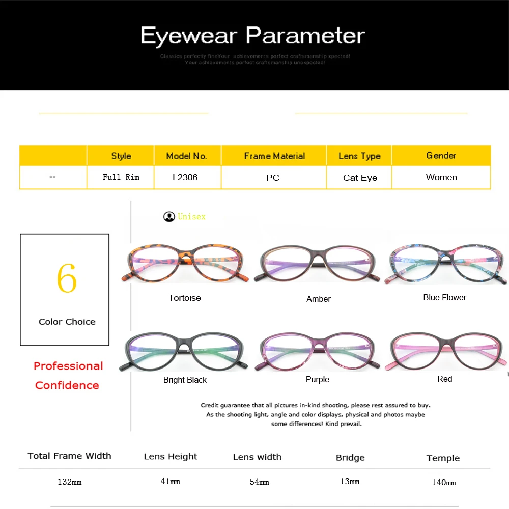 Better Self L2306 очки с полной оправой солнцезащитные очки красотки PC оптические очки близорукость оптическая близорукость кошачий глаз очки рамки