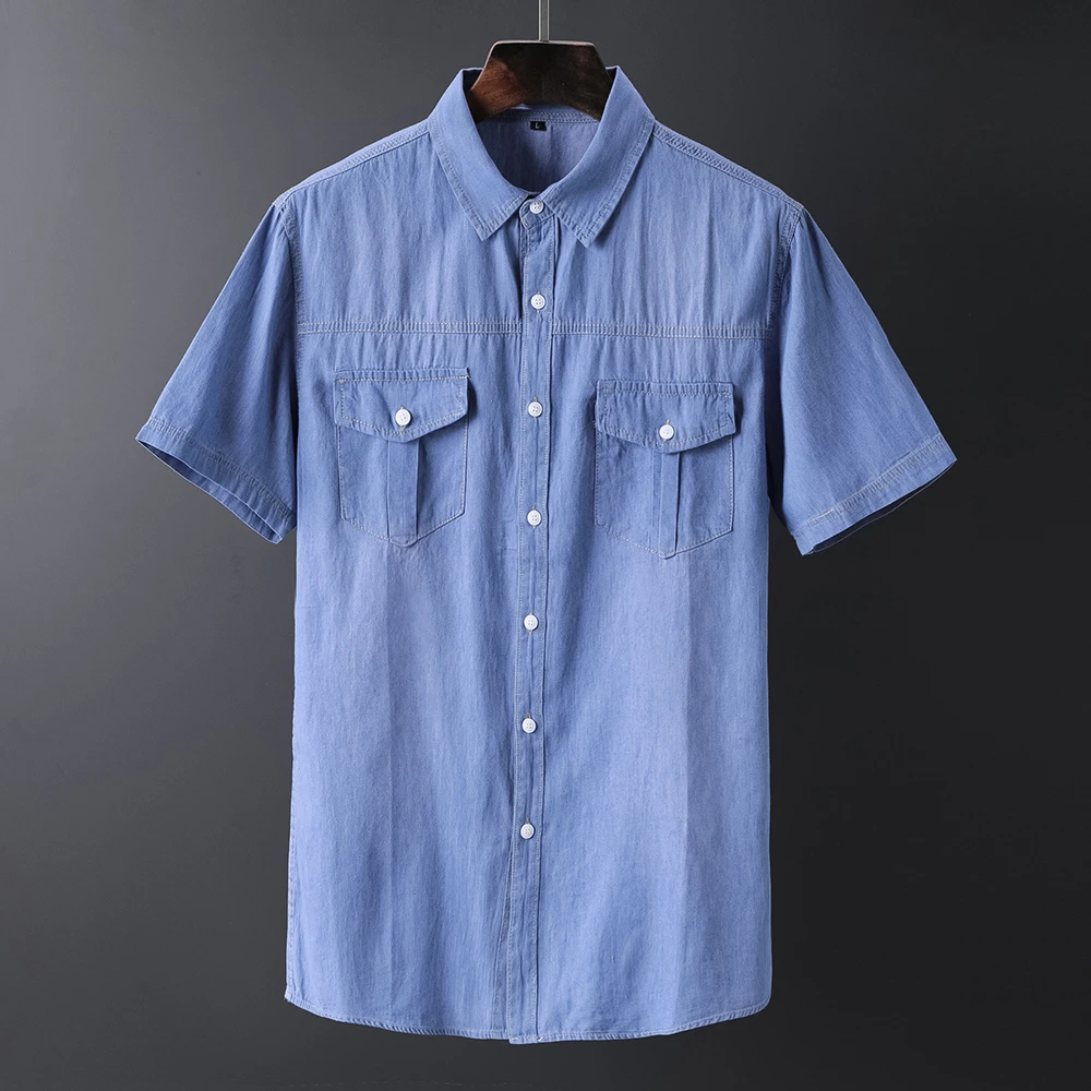 designer denim shirts