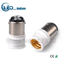 BA15D для E14 адаптер переходник для розетки высокое качество Материал огнестойкий материал E12 гнездо адаптера держатель лампы