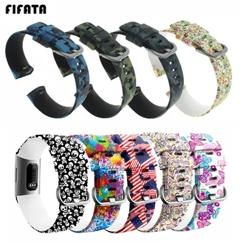 

FIFATA Smart Watch Band For Fitbit Charge 3 Band Bracelet For Fitbit Charge 3 Strap Silicone Wriststraps Replacement Wristbands