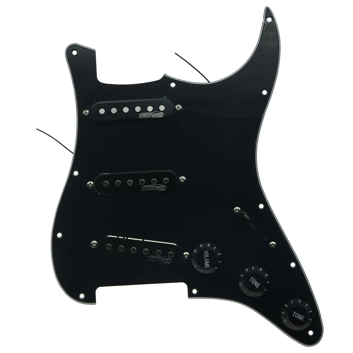 Dopro нагруженная гитара накладка с звукоснимателями Wilkinson Prewired ST Pickguard подходит Fender Strat Stratocaster Сделано в США/Мехико