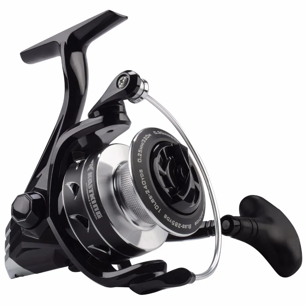 

Valiant Eagle Spinning Reel, 6.2:1 High Speed Gear Ratio Carbon Fiber Frame & Rotor Braid Ready Spool 10+1 High Performance BB