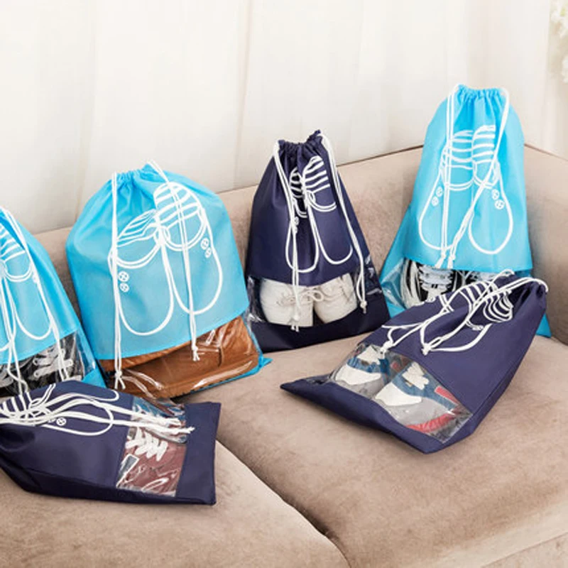 2 حجم للماء حقيبة أحذية حقيبة سفر الرباط حقيبة التخزين M/L