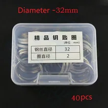 Брелок круглый кольца для брелков брелок диаметр 32 мм никель компас, брелок для ключей брелок разъем llaveros hombre chaviro