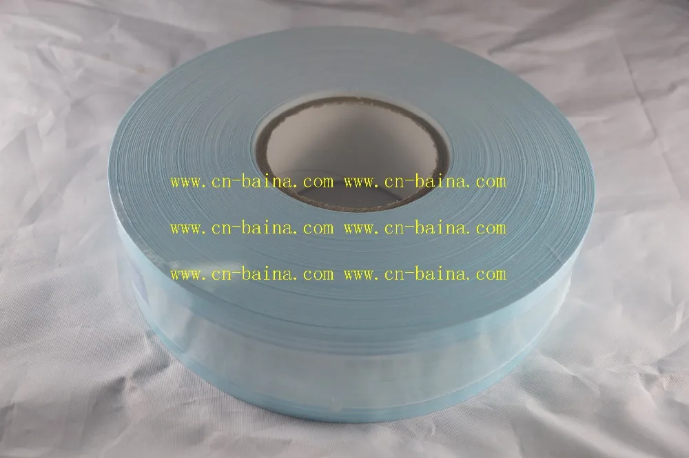 

Dental laboratory material packing paper disinfect sterilizer paper roll 5.5cm*200m PT055220 package bag