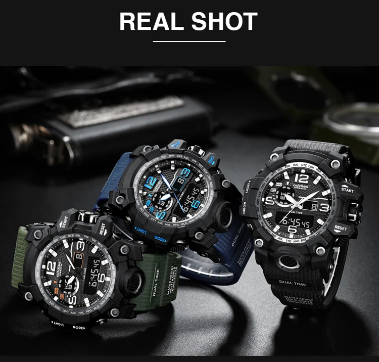 AIDIS G стильные мужские часы Лидирующий бренд Роскошные военные спортивные часы мужские S Shock мужские часы reloj hombre relogio masculino
