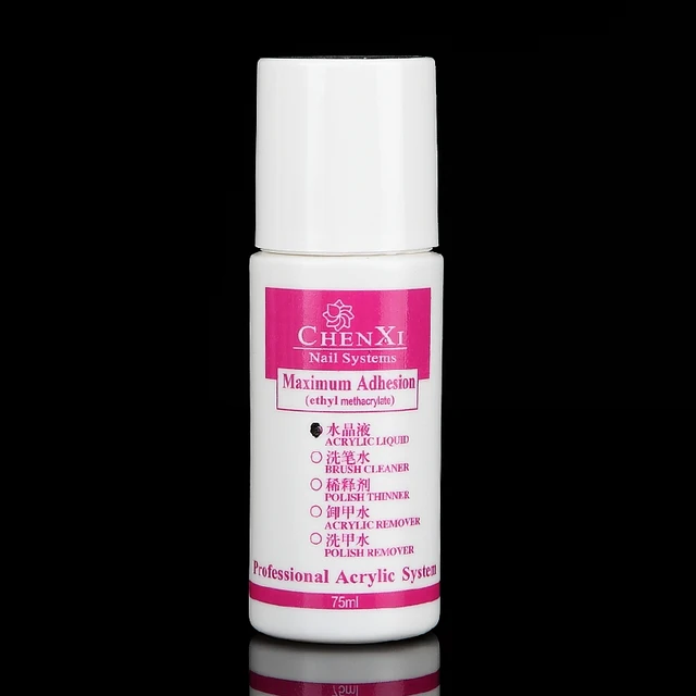 75ml Bottle Pro Nail Art Acrylic Monomer Liquid For Dish Crystal 75ml Bottle Pro Nail Art Acrylic Monomer Liquid For Dish Crystal Powder Tips Nails Polish