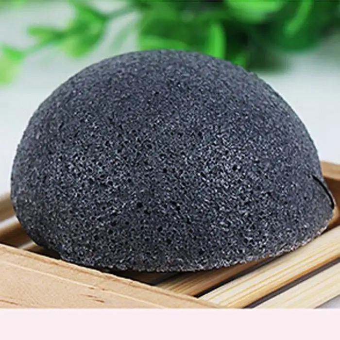 Эксфолиатор Натуральный Отель Puff Konjac лица Exfoliator Puff дома мытье Очищающая губка круглая Чистка