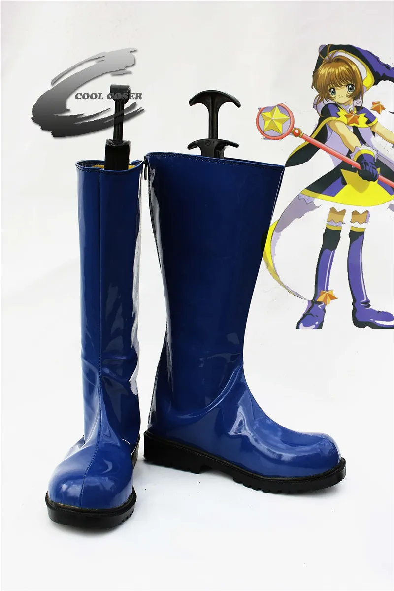 Japanese Anime Card captor Ying Xiaoying Cosplay Shoes MM1359 Custom