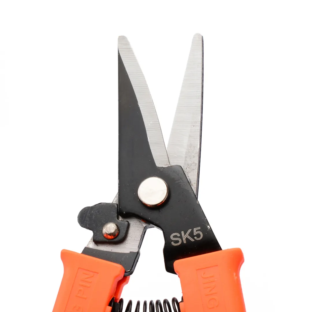 8'' Bend/Straight Aviation Metal Tin Snip Iron Cutter Scissors Industrial Home Metal Shears Hand Tool