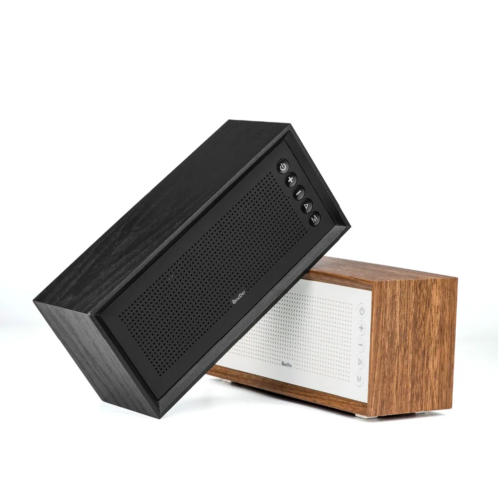 Bluetooth динамик Oneder V2 Портативный Модный низкочастотный FM радио деревянный