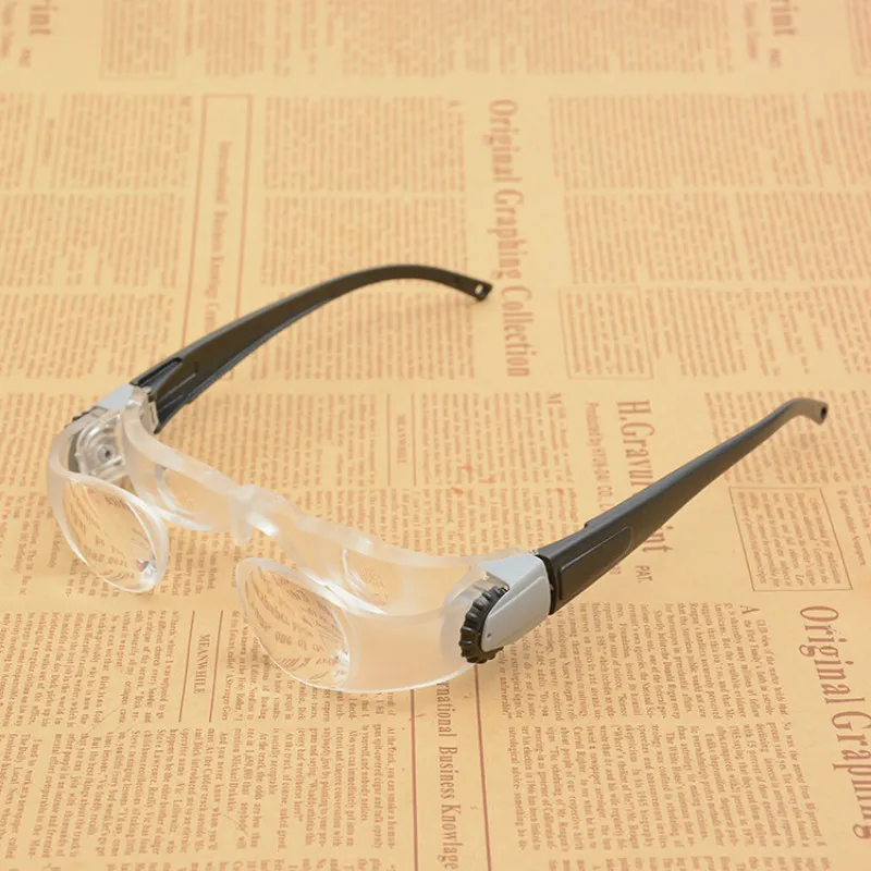 Glasses magnifier 2X Reading glasses Bracket TV Glasses Magnifying Loupe Old people Reading glasses Eyewear Presbyopic Magnifier (1)