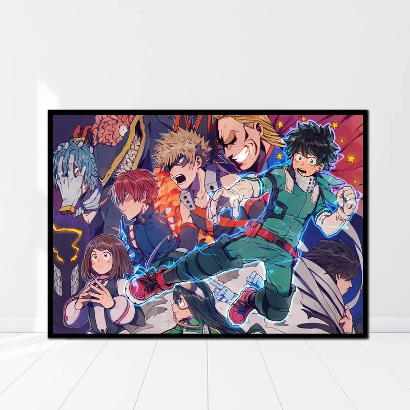 

Anime Boku No Hero Academia Poster Home Decoration Wall Picture Poster