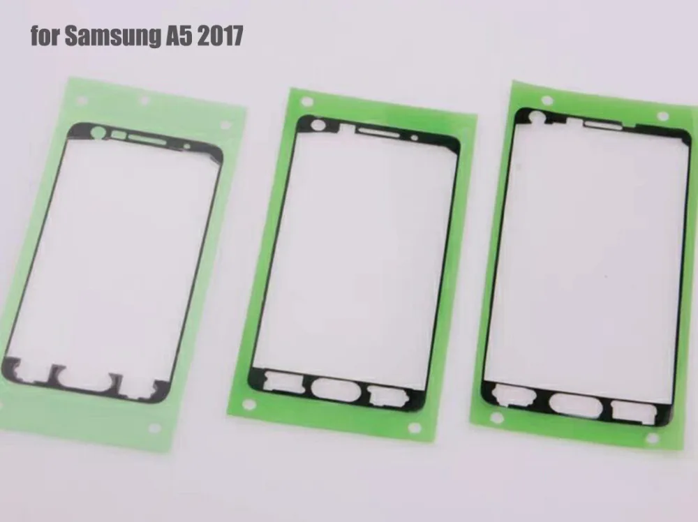 15 шт. оригинальная рамка наклейка+ задняя крышка наклейка для samsung Galaxy S7 Edge S8 Plus Note 5 8 9 A5 J7 J3 сенсорный экран
