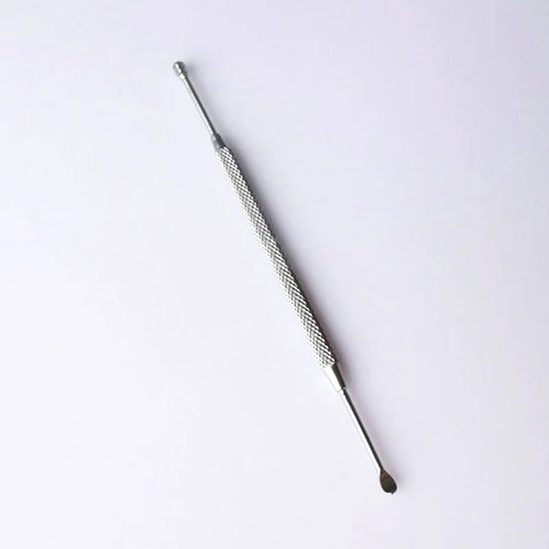 2 средства для очистки ушной Воск Удаление В1 сталь Curette ушные палочки из нержавеющей стали