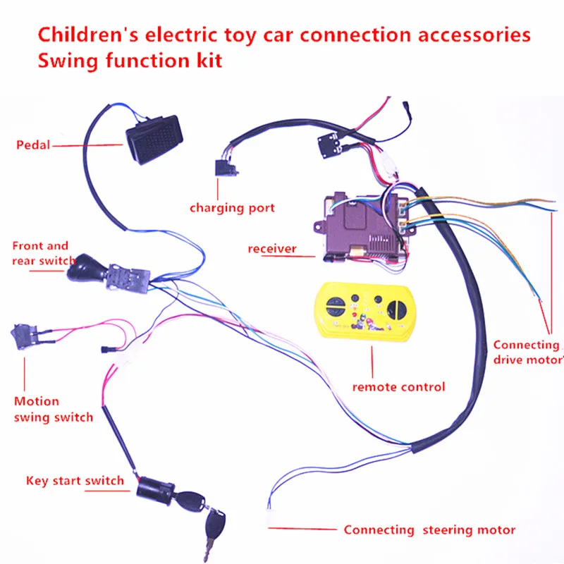 12v ride on car modifications