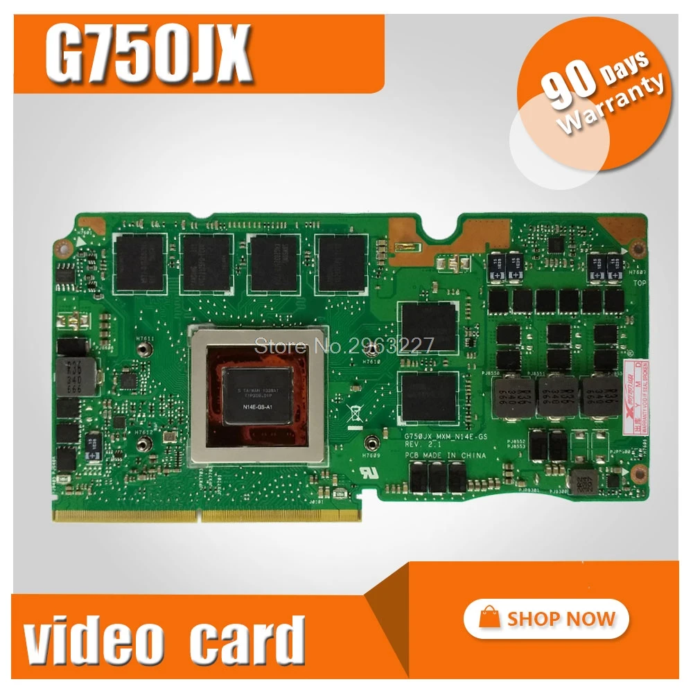 GTX 770M 3GB N14E-GS-A1 VGA card For Asus ROG G750Y47JX-BL G750J G750JX laptop card GeForce VGA Graphic card Video card GTX 770M 3GB N14E-GS-A1 VGA card For Asus ROG G750Y47JX-BL G750J G750JX laptop card GeForce VGA Graphic card Video card