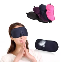 Стерео 3d маска для глаз губка ткань полиэстер тени защита глаз Путешествия авиация сна маска для глаз