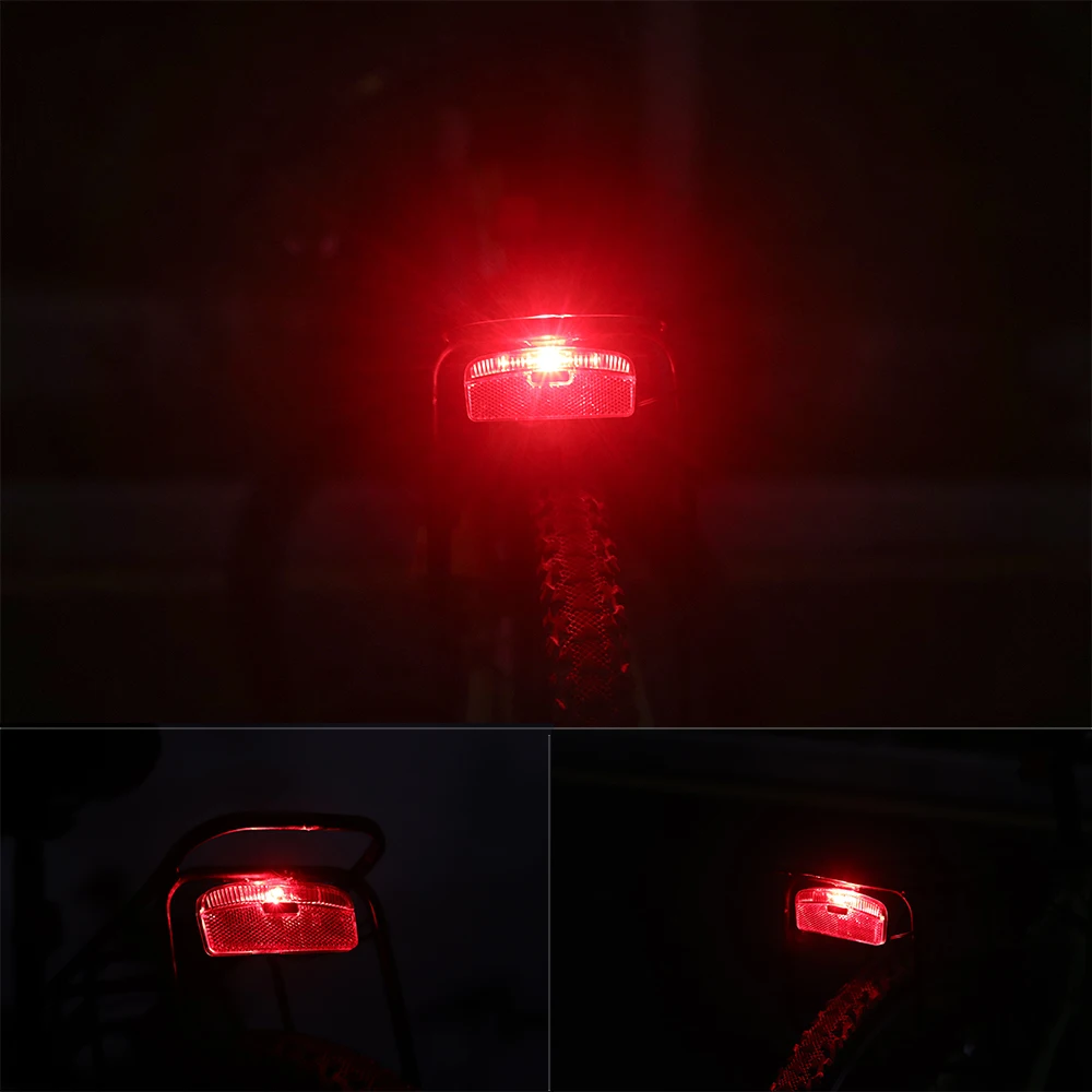 Sale Bicycle Dynamo Bike Light with Parking Light Input AC 6V Stvzo Approved Bicycle Dynamo Rear Lamp K Mark LED Rear Light Bicycle 5