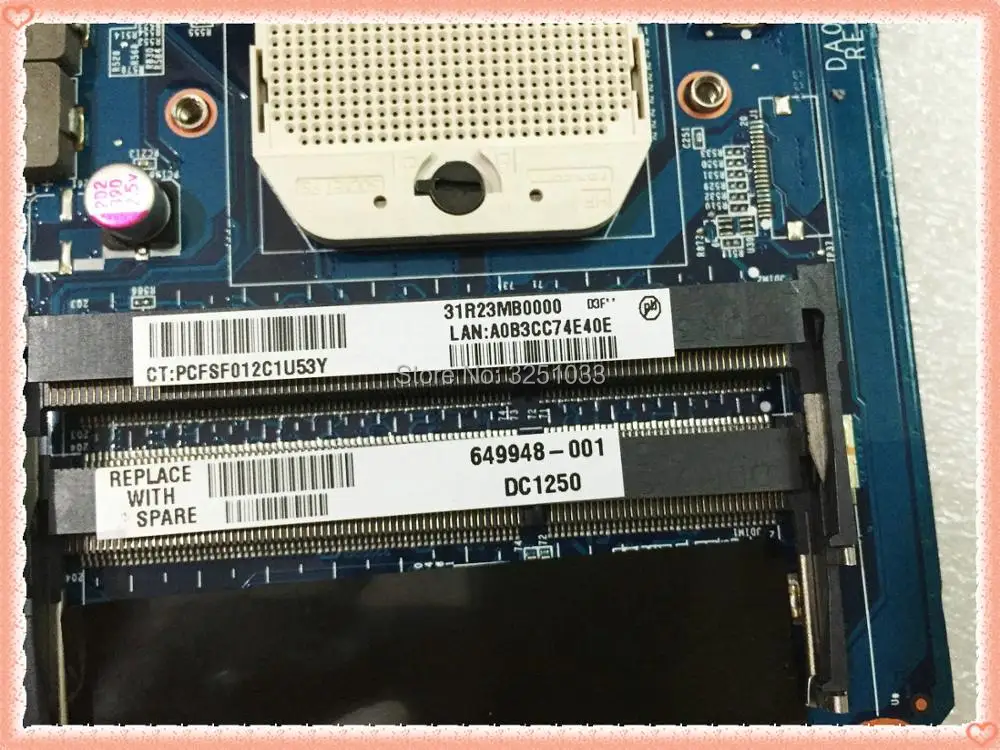 649948-001 for HP PAVILION G7-1365dx g7-1368dx G7