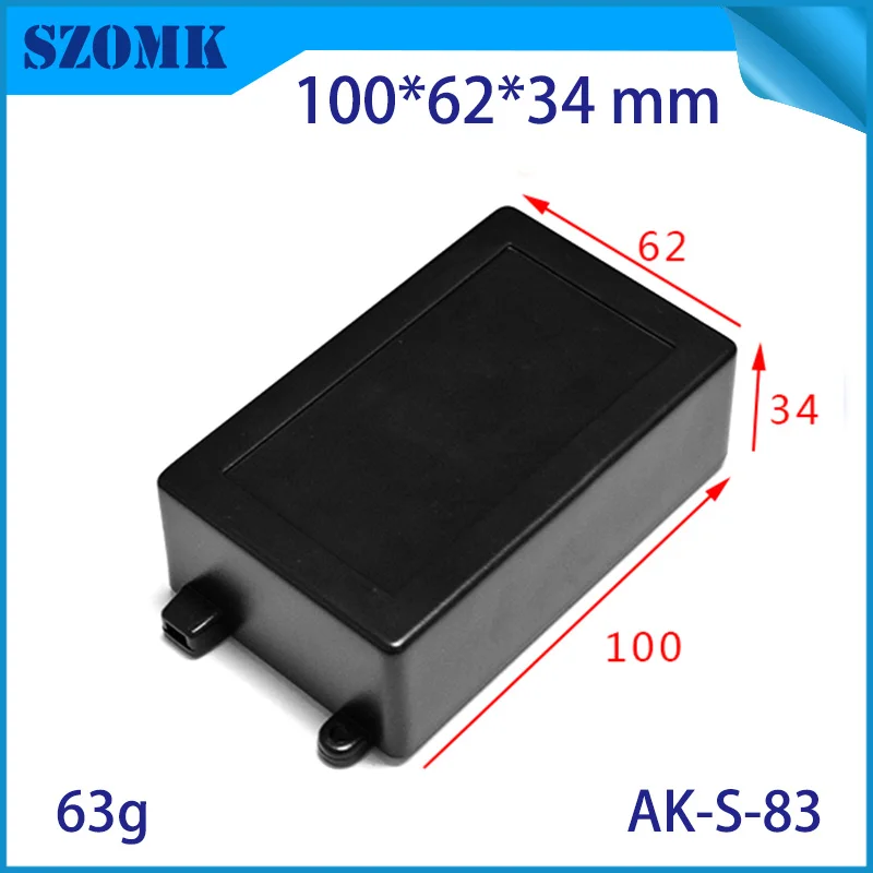 plastic enclosure for electronics control box szomk diy enclosure junction box plastic housing small abs instrument enclosure (1)