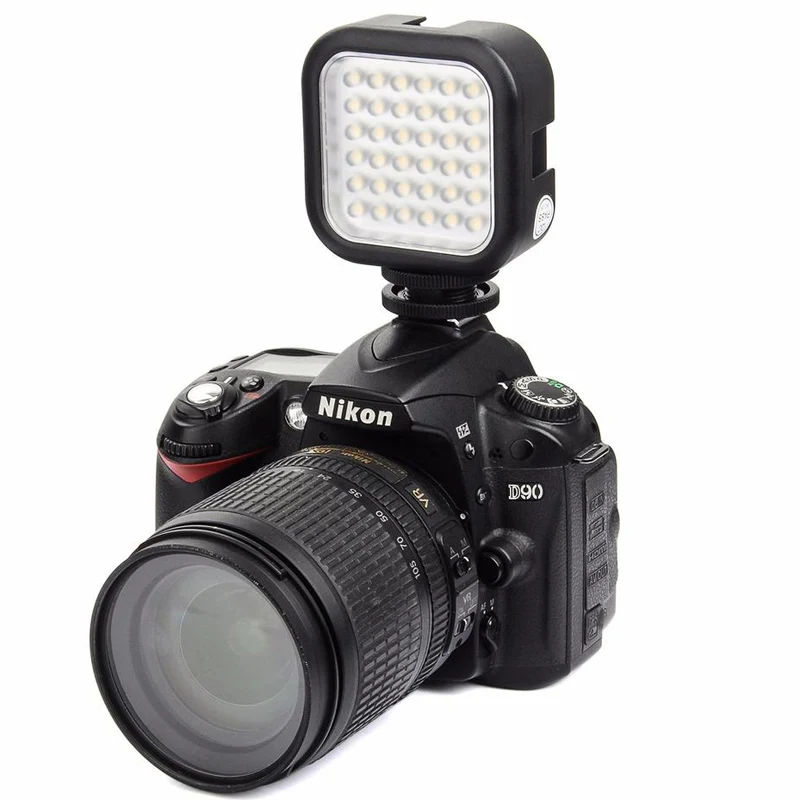 Godox LED36 видео свет 36 LED наружные фото лампы 5500 ~ 6500K для Canon eos 70d 6d DSLR камеры