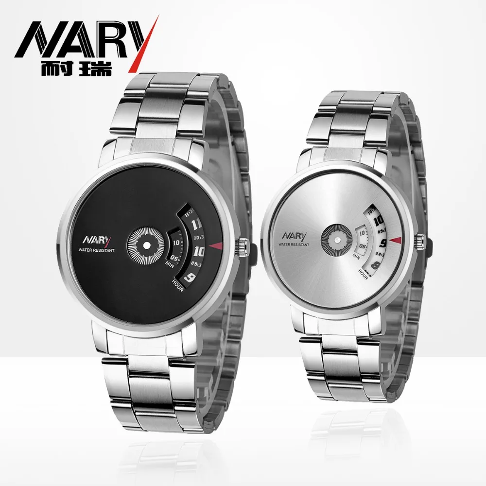 Narysplendid новые роскошные модные Для мужчин кварцевые часы Костюмы Интимные