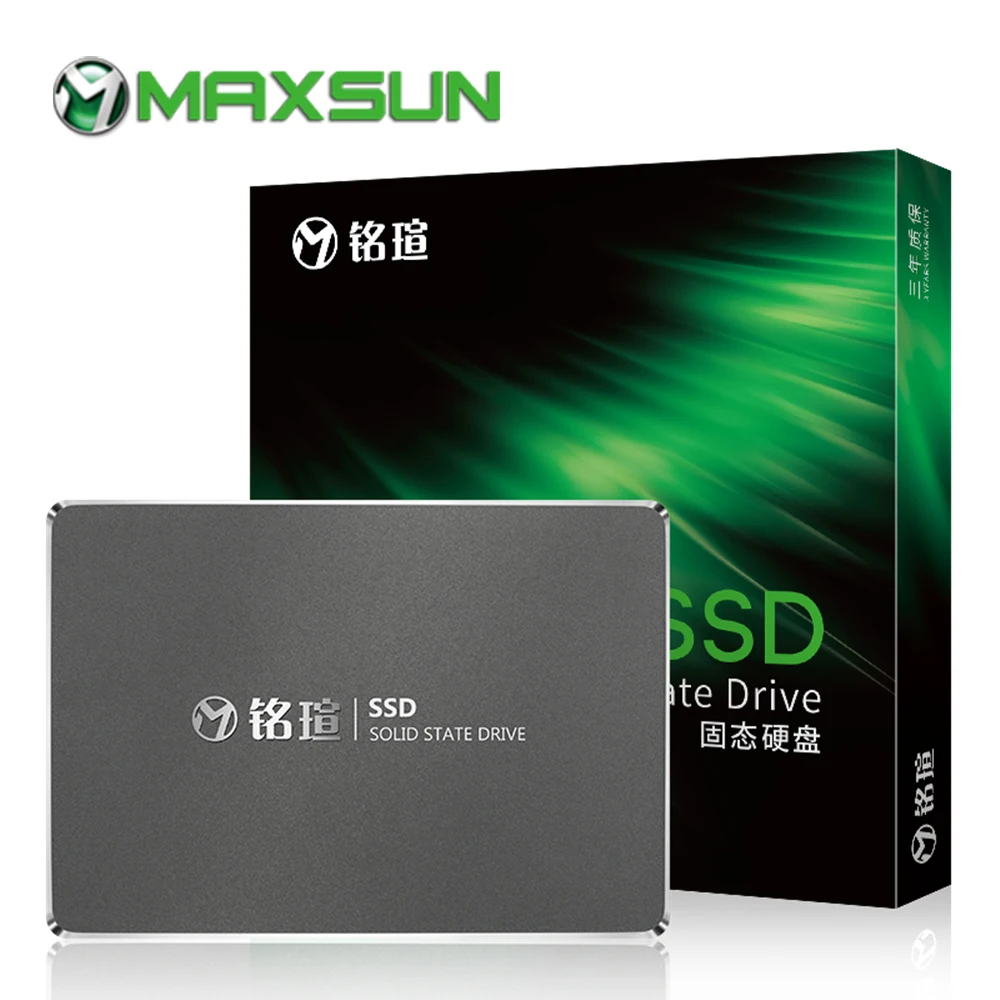 Внутренний твердотельный накопитель MAXSUN ssd 240 ГБ 480 120 128 2 5 дюйма sata iii Трехлетняя