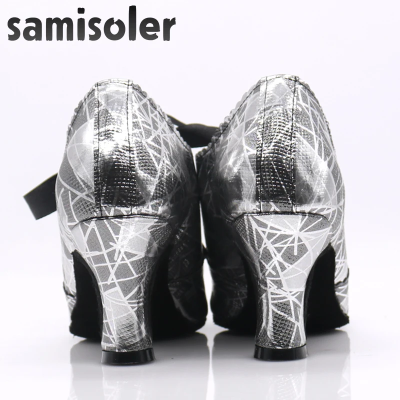 Samisoler Хит продаж Для женщин профессиональная танцевальная обувь для бального зала женские туфли для танцев Туфли для латинских танцев на