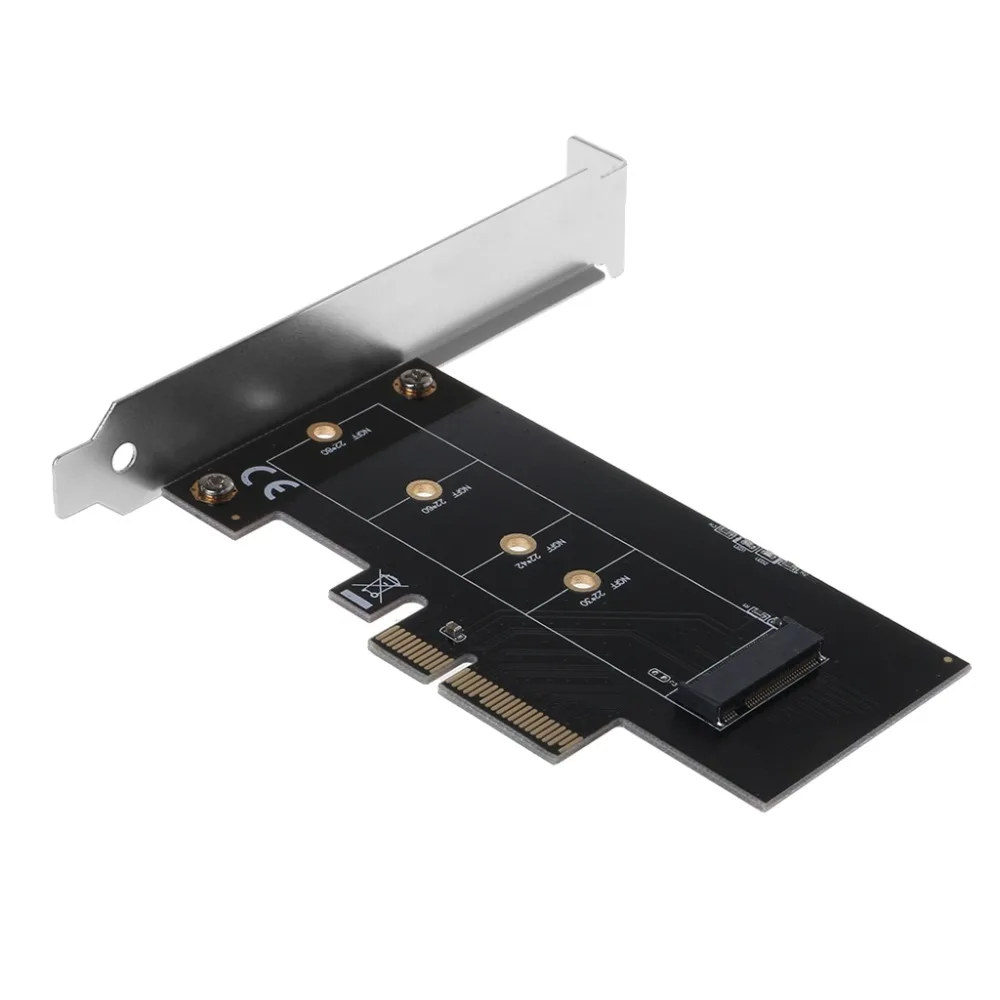 

1 Set Adapter Card to PCI-E x4 for M.2 NGFF SSD XP941 SM951 PM951 M6E 950 PRO SSD New And High Quality