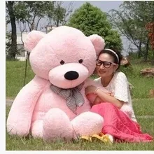 Чучело 160 см розовый плюшевый мишка мягкая игрушка кукла подарок w1669
