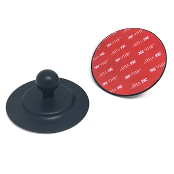 

Round Plate 3M Suction Cup 1 inch Rubber Ball Mount Car Dashboard Suction Cup with Adhesive Tape Sticker for Gopro GPS Ram Mount