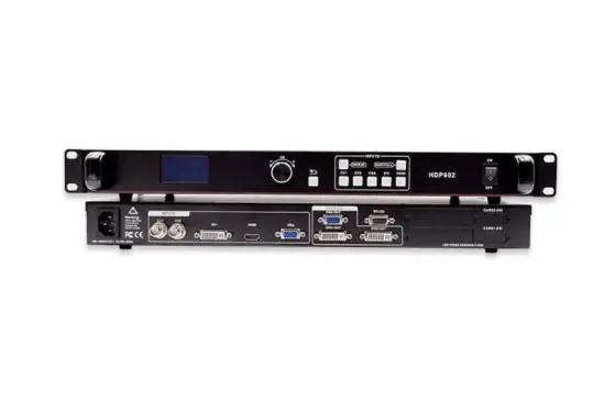 HUIDU HDP602 светодиодный Экран дисплея видео процессор работать с HD A601 A602 A603 плеер