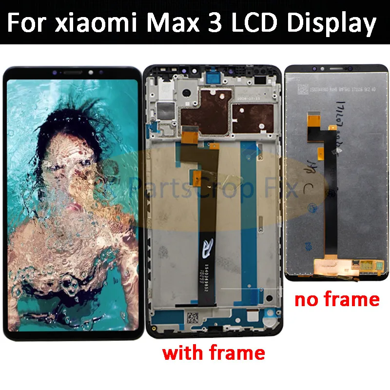 

6.44''XIAOMI Mi Max LCD Display Touch Screen Digitizer Assembly Replacement Screen for Mi Max LCD Display with Frame